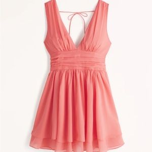 Abercrombie & Fitch Flirty Drama Mini Dress
